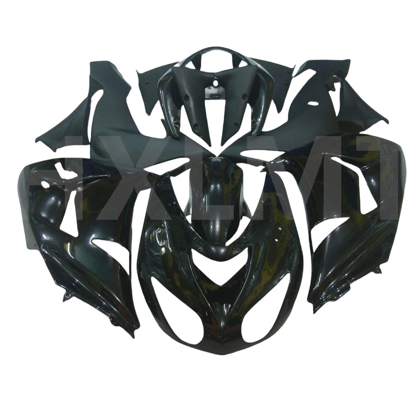 100% Molded Fairings Kit For KAWASAKI Ninja ZX10R 06 07 ZX - 10R ZX636 2006 2007 Road/Racing ABS Plastic Parts Green - HXLMOTOR