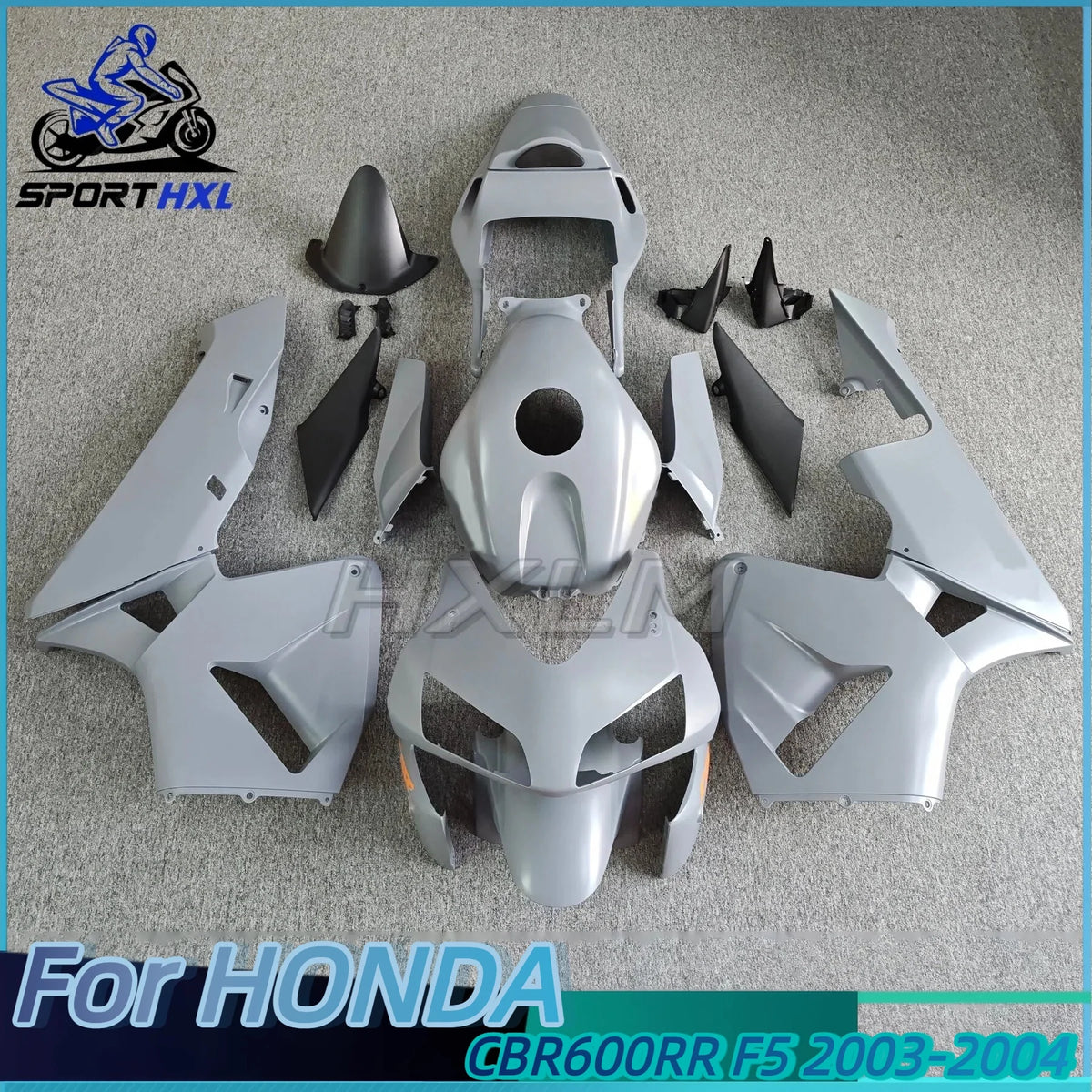 The Motorcycle Fairing Kit is Suitable For CBR600RR F5 2003 2004 CBR600 03 04 Fairing Orange White Gray Black Red Blue Yellow