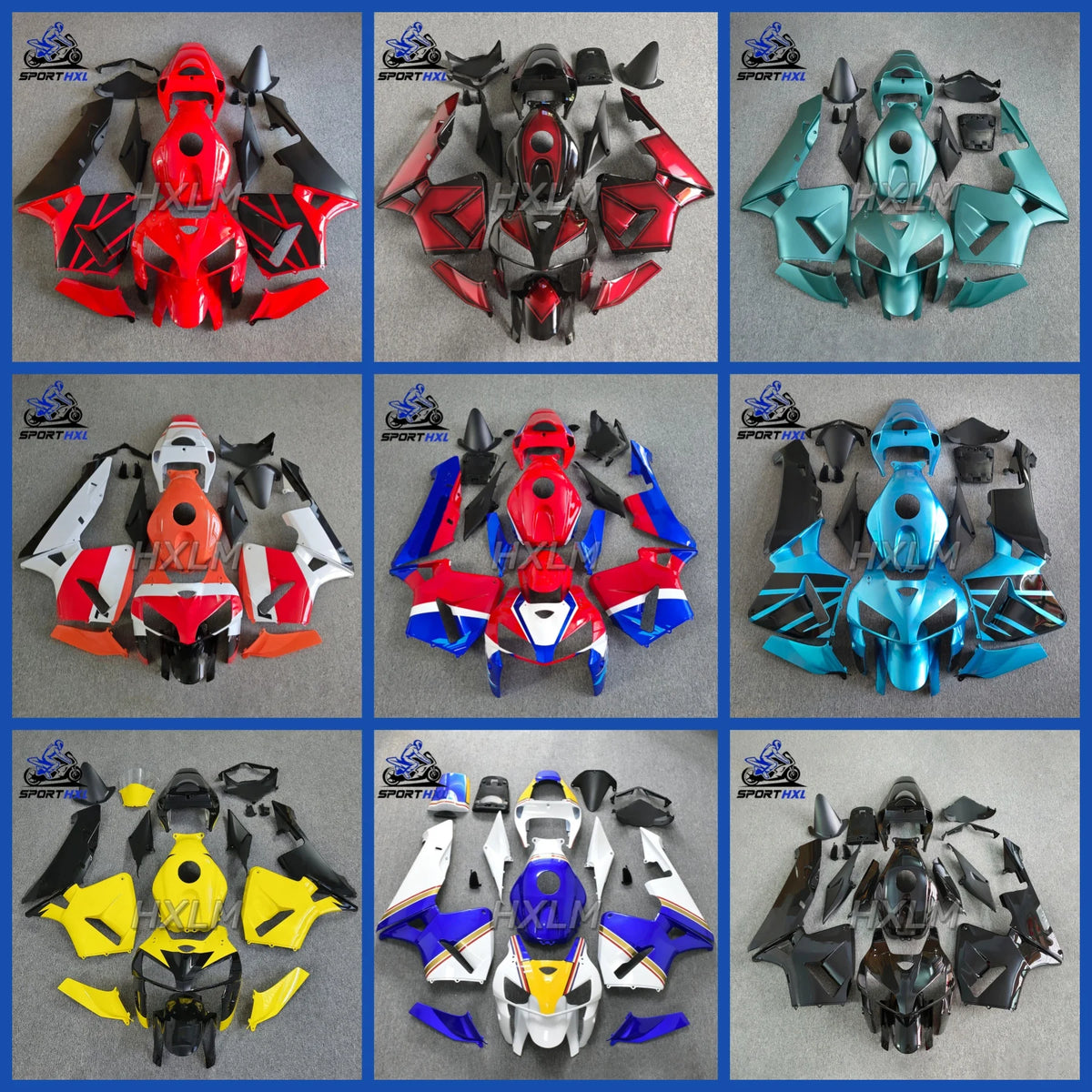 Motorcycle Fairing Set Body Kit Plastic For Honda CBR600RR CBR600 RR CBR 600RR 2005 2006 Accessories Full Bodywork Cowl Black