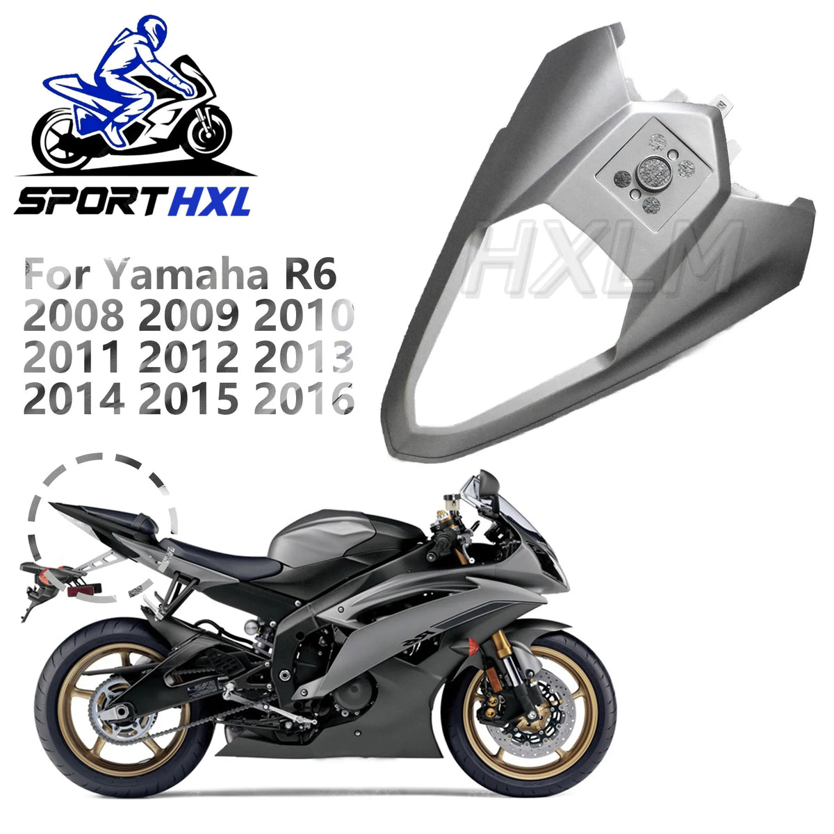 New Fairing Kit Bodywork Rear Tail Front Upper Nose Fender cowl For Yamaha YZFR6 YZF R6 2008 - 2016
