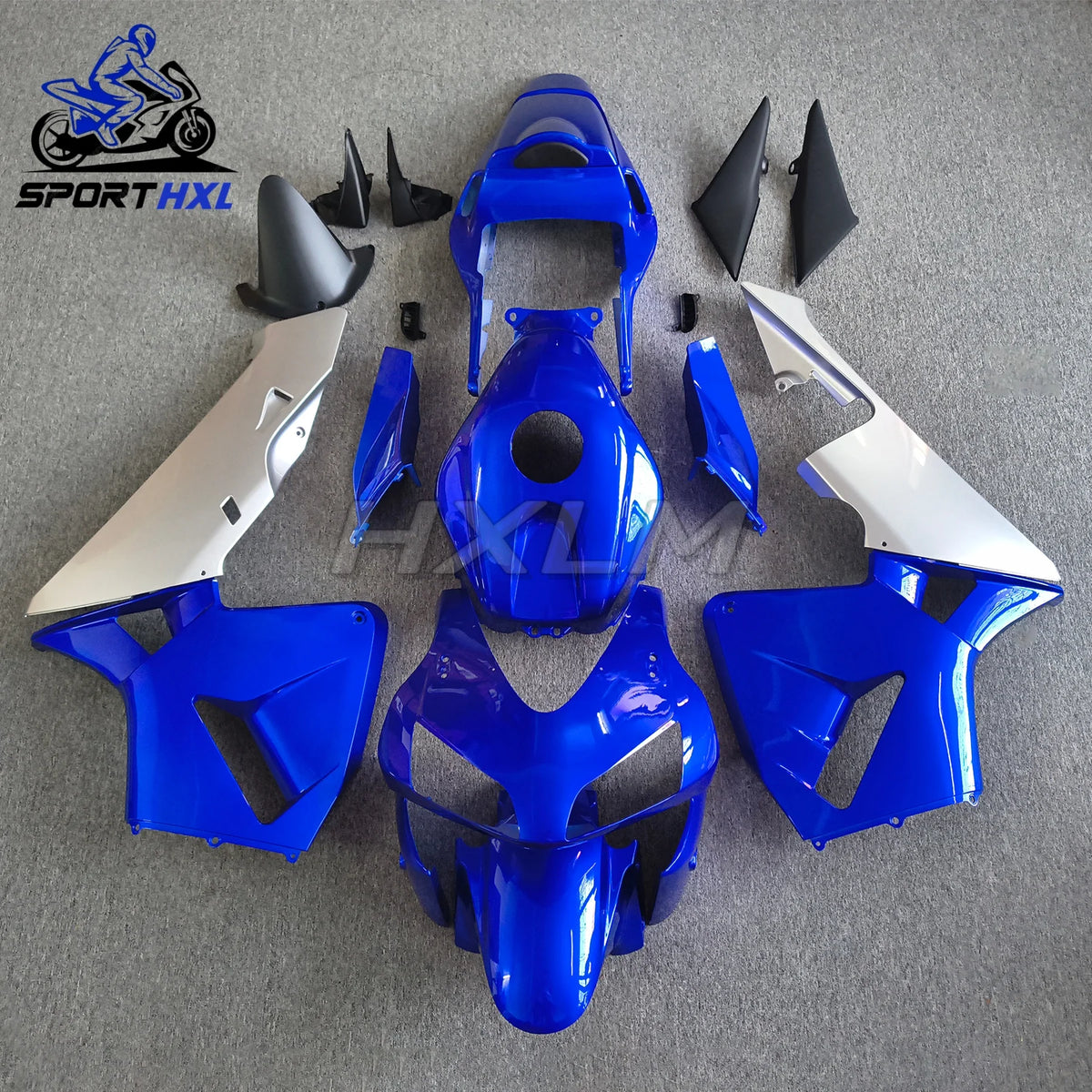 New ABS Motorcycle Whole Fairings Kit Fit For HONDA CBR600RR F5 2003 2004 03 04 Bodywork Set Green Black