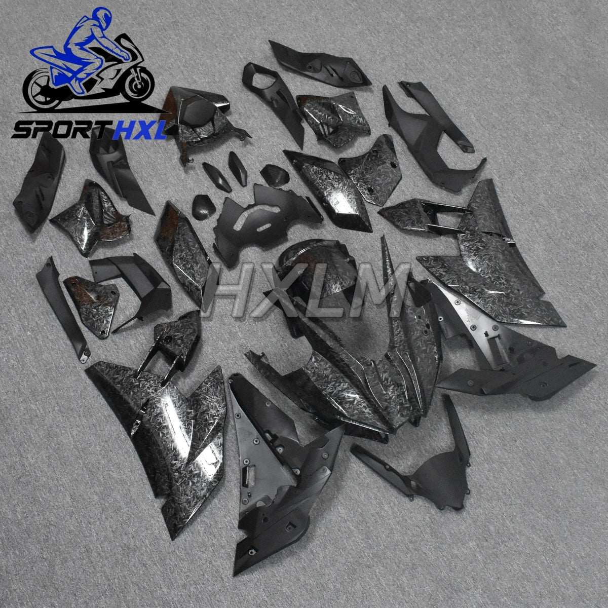 For KAWASAKI NINJA H2 H2R 2015-2024 Carbon Fiber Paint Motorcycle Fairing Kits Guard Cowl Protection Modified Accessories