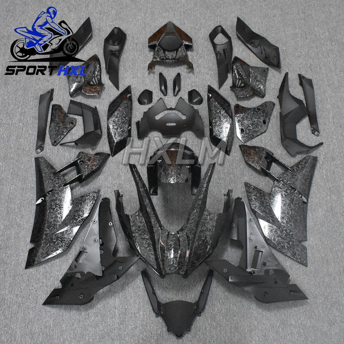 ABS Fairing kits For Kawasaki NINJA H2 H2R 15-22 Motorcycle ABS Side Panels Winglets Tank Cover Front Fairing
