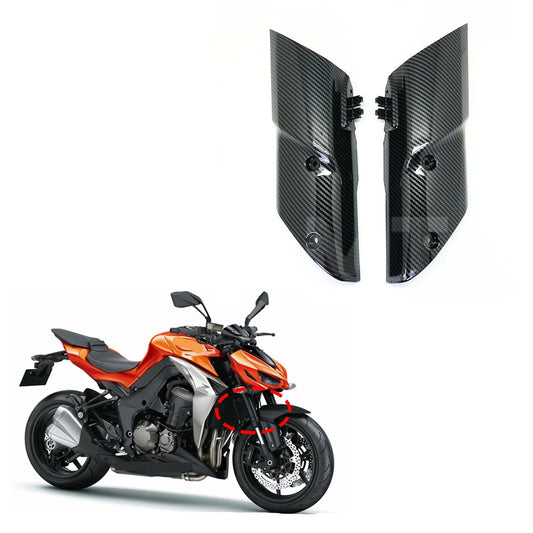 Front Fender Fairing Mudguard Tire Protection Cover Front Shock Absorber Splash Guard For Kawasaki Z1000 2010 2011 2012 2013 HXLMOTOR