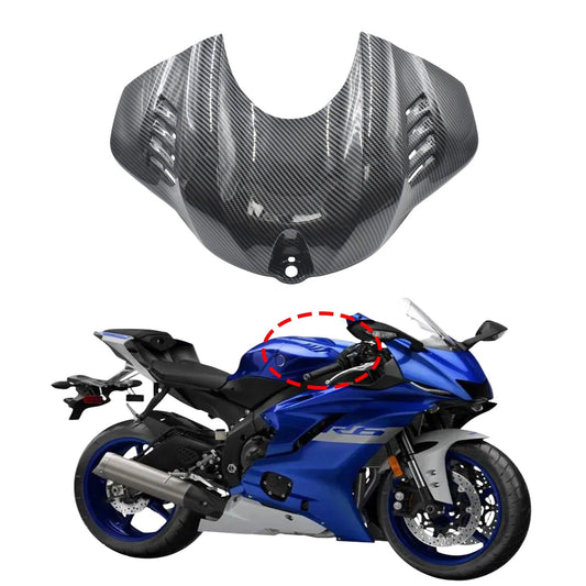 Plastic Gas Tank Protector Cover For Yamaha YZF R6 2017 2018 2019 2020 Motorcycle Fairing Panel Fuel Tank Fairing Cover HXLMOTOR