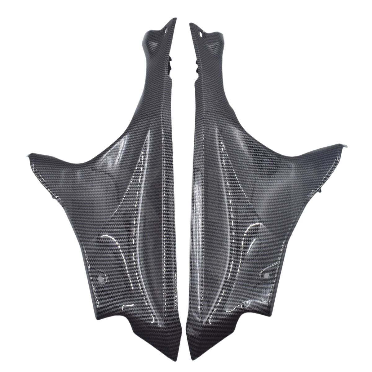 For YAMAHA YZF-R7 R7 2021 2022 Pure Dry Carbon Fiber Winglets Parts Fairing Fenders Panels Cover Kits Cowl Accessories