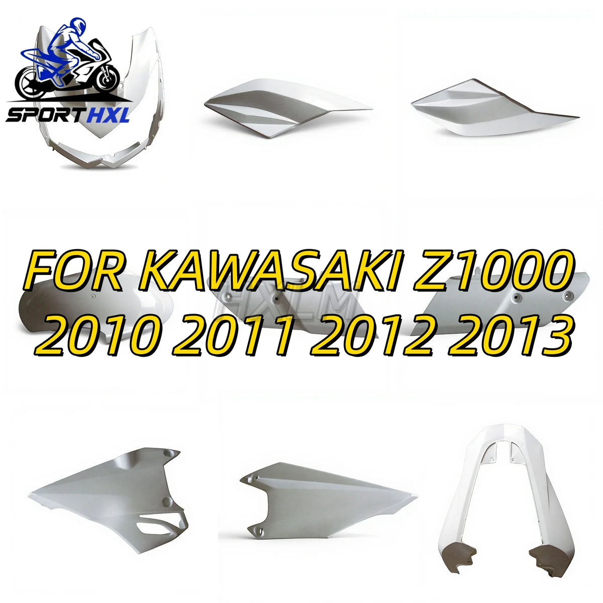 Front Turn Signal Upper Fairing Side Panel Shroud For Z1000 2010 2011 2012 2013 Fuel Tank Side Shield Cover