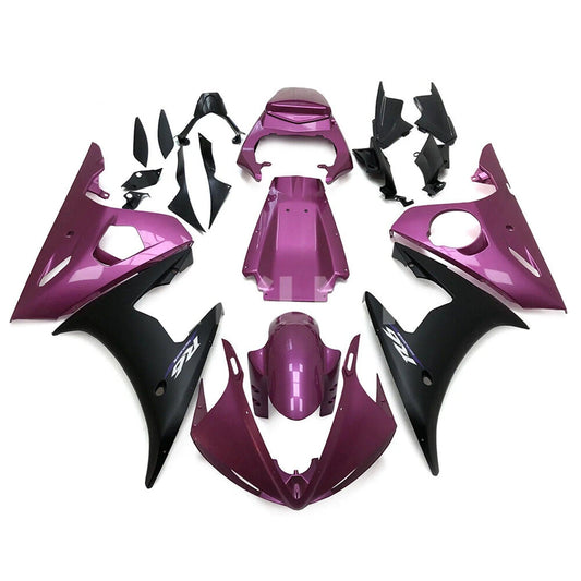 Motorcycle Fairing Kit Suitable for Yamaha R6 03 04 05 Years YZF600 2030 2004 2005 Fairing Blue White Bodywork Kits HXLMOTOR