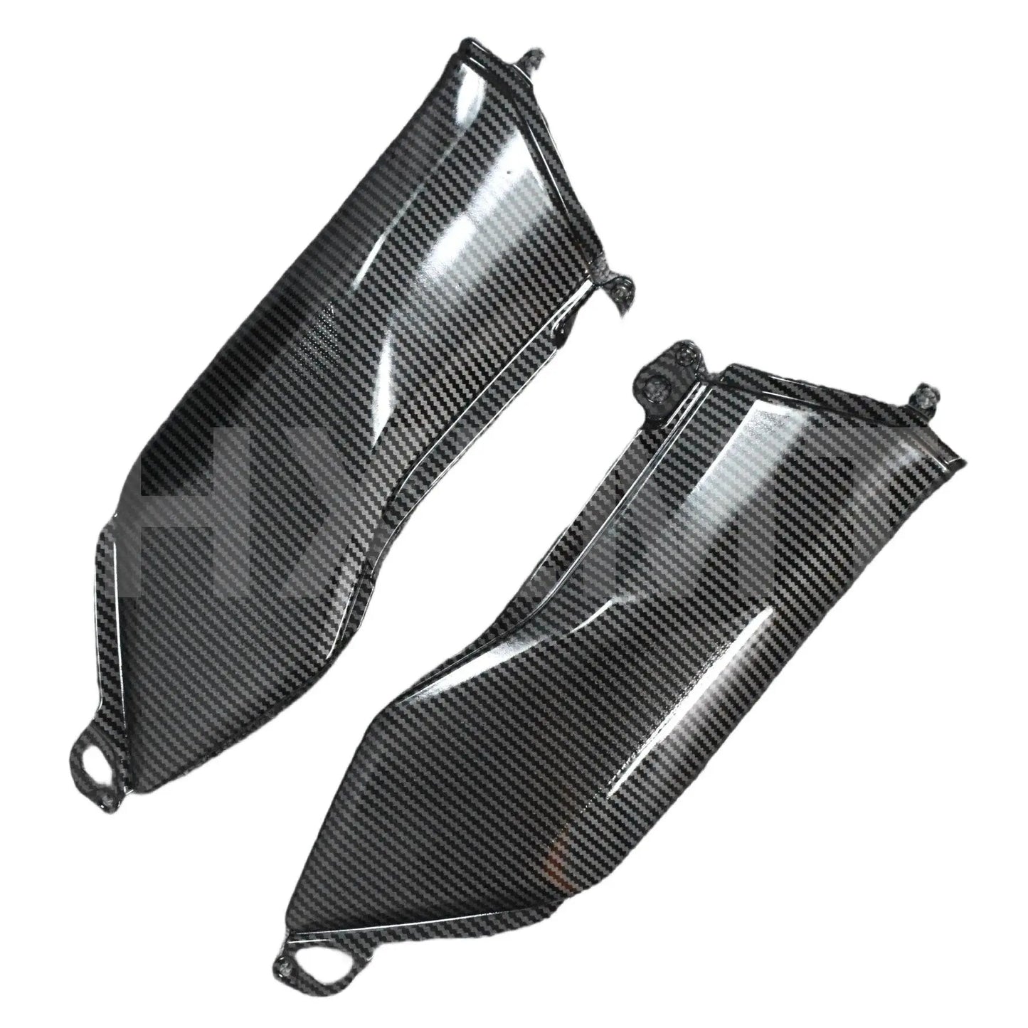 Motorcycle Fuel Tank Lower Side Plate Fairing Is Applicable For KAWASAKI Z90017 18 19 20 21 23 22 Carbon Fiber Paint HXLMOTOR