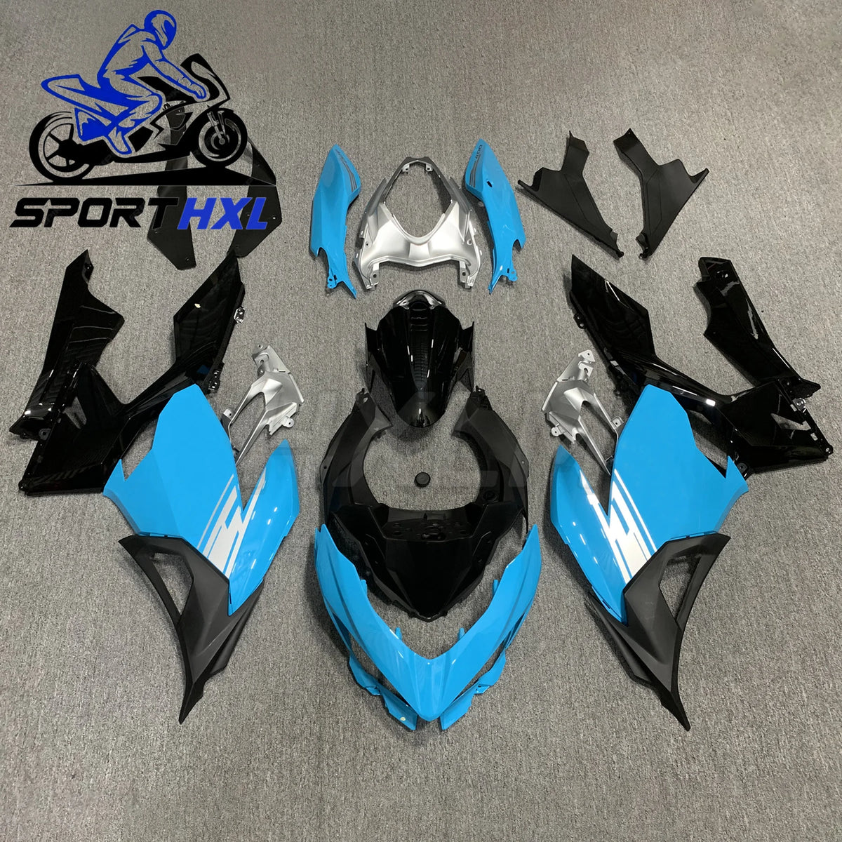 Fit for Kawasaki Ninja400 ZX400 2023-2021-2019-2018 Motorcycle Solid ABS Injection Bodywork fairing kit Fairing kit