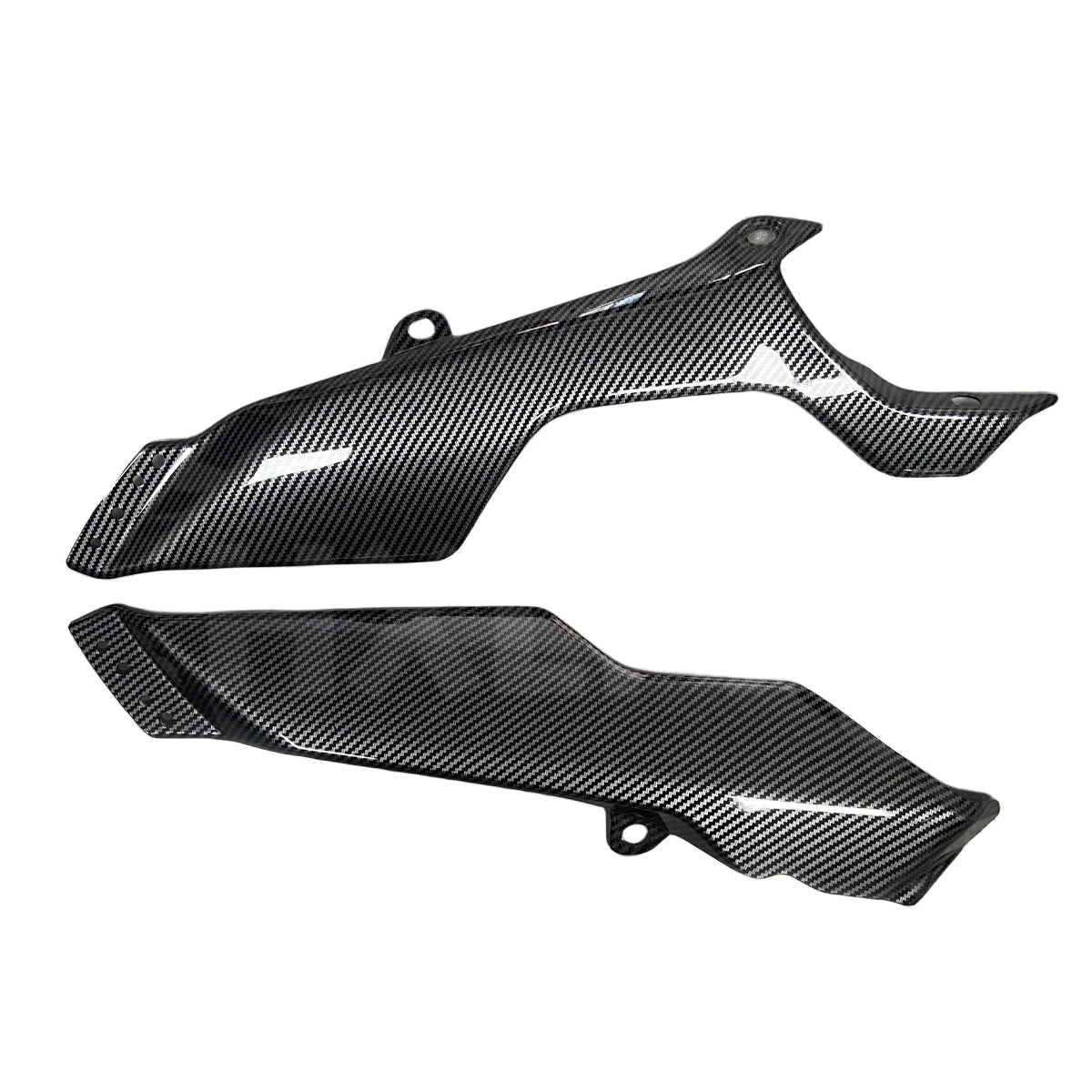 For YAMAHA YZF - R7 YZFR7 Carbon Fiber Belly Pan Lower Protector Motorcycle Parts Rear Side Covers Panels Fairings 2021 2022 HXLMOTOR