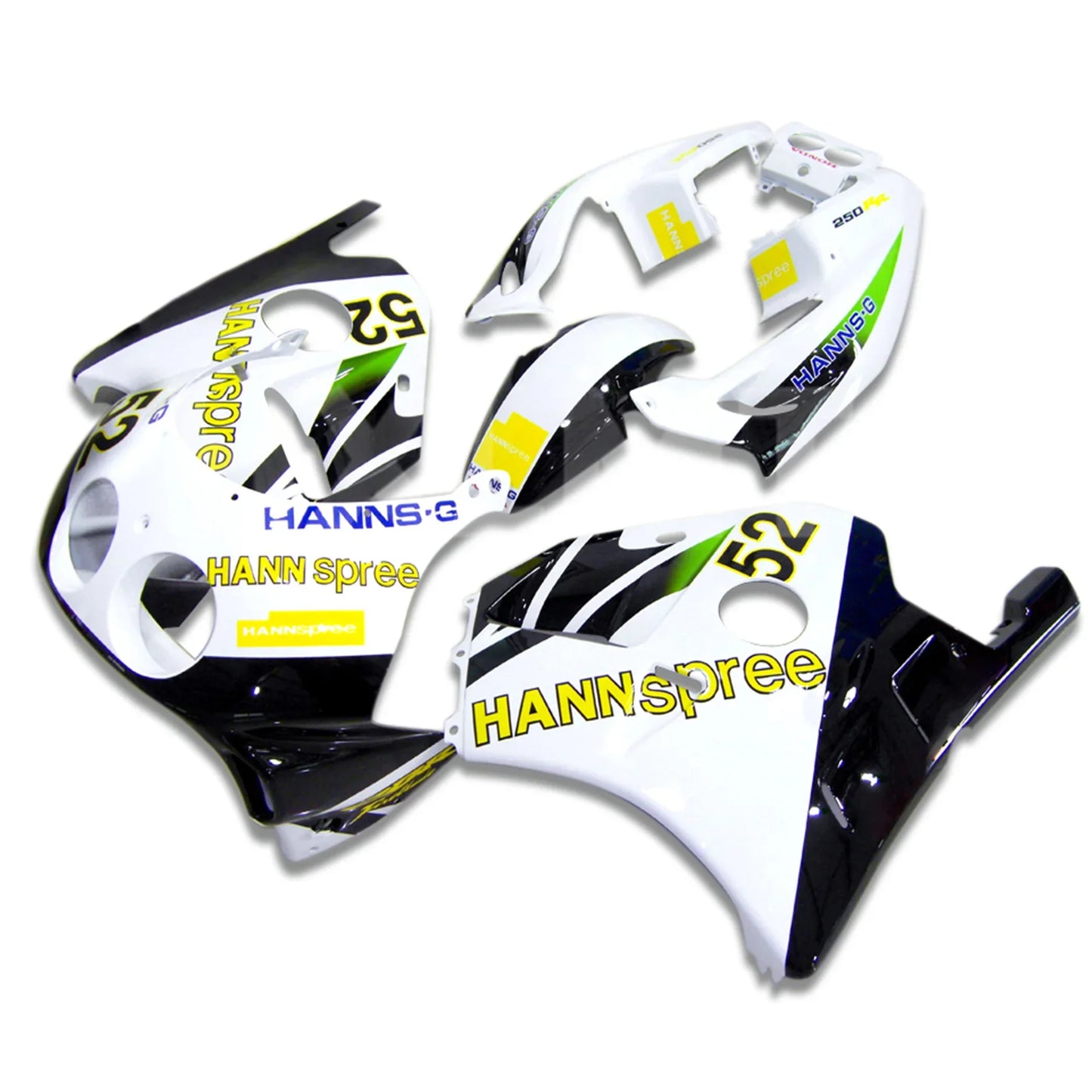 Motorcycle ABS Injection Unit Body Full Fairing Bodywork Kits Fit For HONDA CBR250RR CBR250 RR MC22 1990 1991 1992 1993 1994 HXLMOTOR