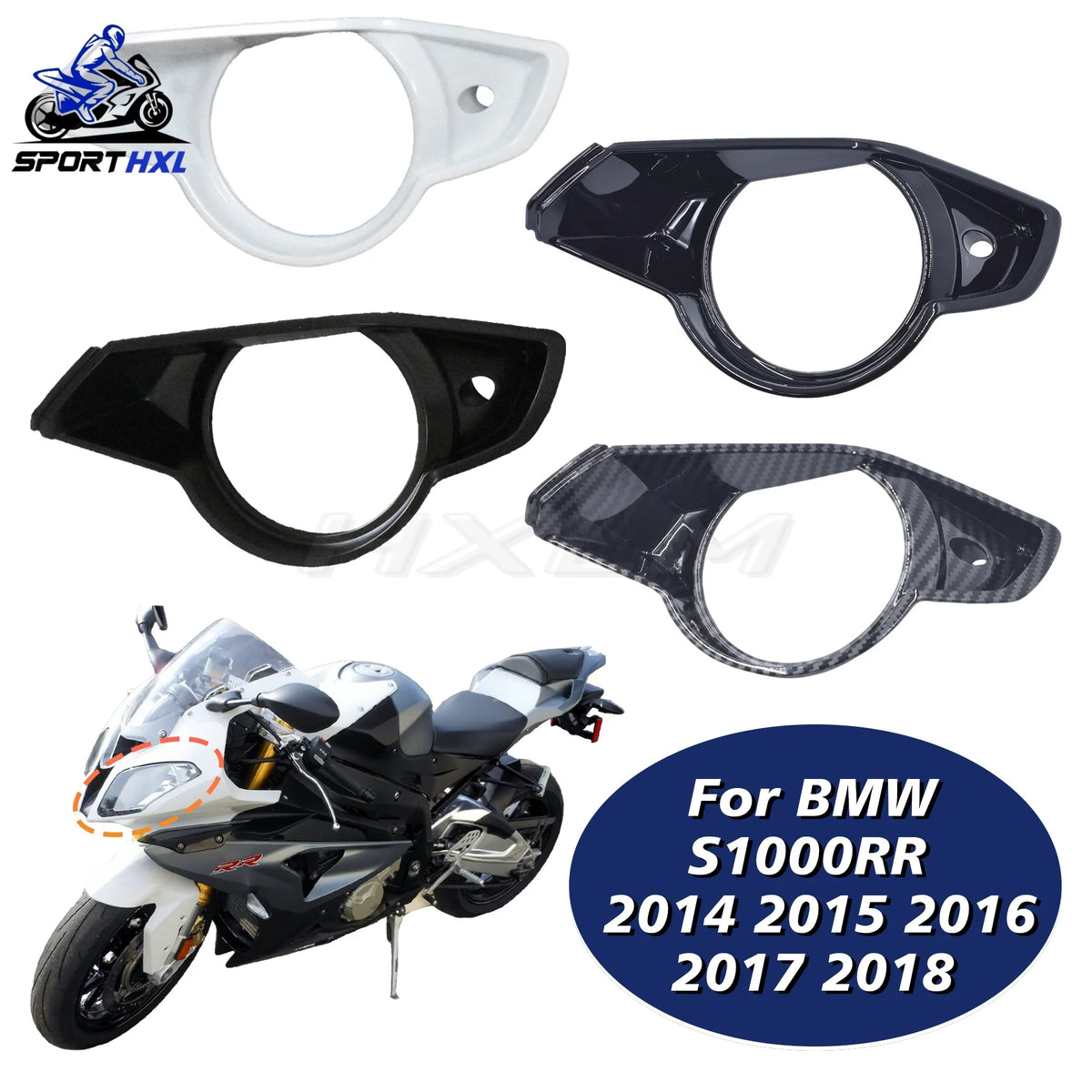 For BMW S1000RR S1000R S1000R 2016 Motorcycle Headlight Rear cover dust cover waterproof cover
