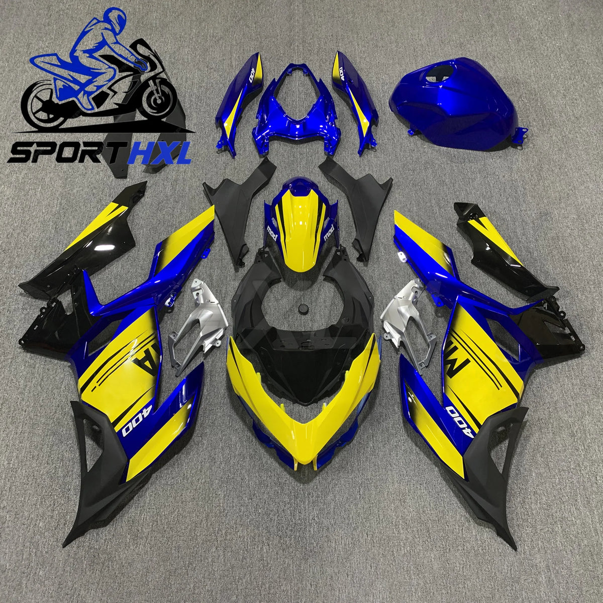 Bodywork fairing kit 19 20 21 22Sturdy ABS Plastic For Kawasaki Ninja400 EX400 2018-2023 Motorcycle Fairing kit Full fairing kit