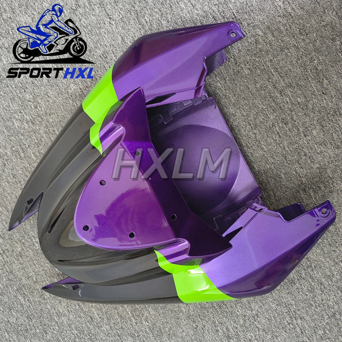 Carbon Fiber Paint Motorcycle Upper Rear Center Tail Seat Fairing Middle Panel For KAWASAKI NINJA ZX10R ZX-10R ZX10R 2004 2005