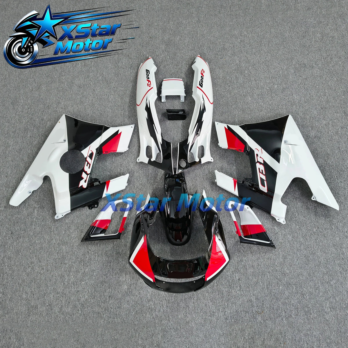 for HXLMotor Motorcycle Fairing Kit ABS Plastic Body Fairings Bodywork BodyKit For CBR600F F2
