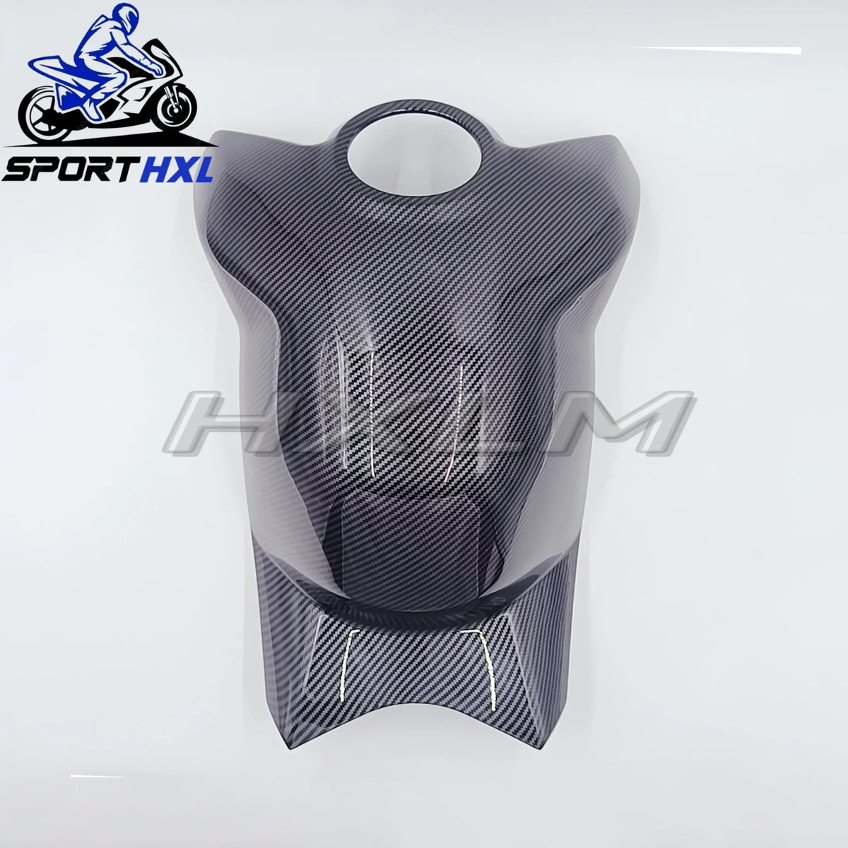 ABS Carbon Painted Fuel with Raised Fuel Tank Cap Protector Fairing Kit for DUCATI V4 V4S 2018 2019 2020 2021