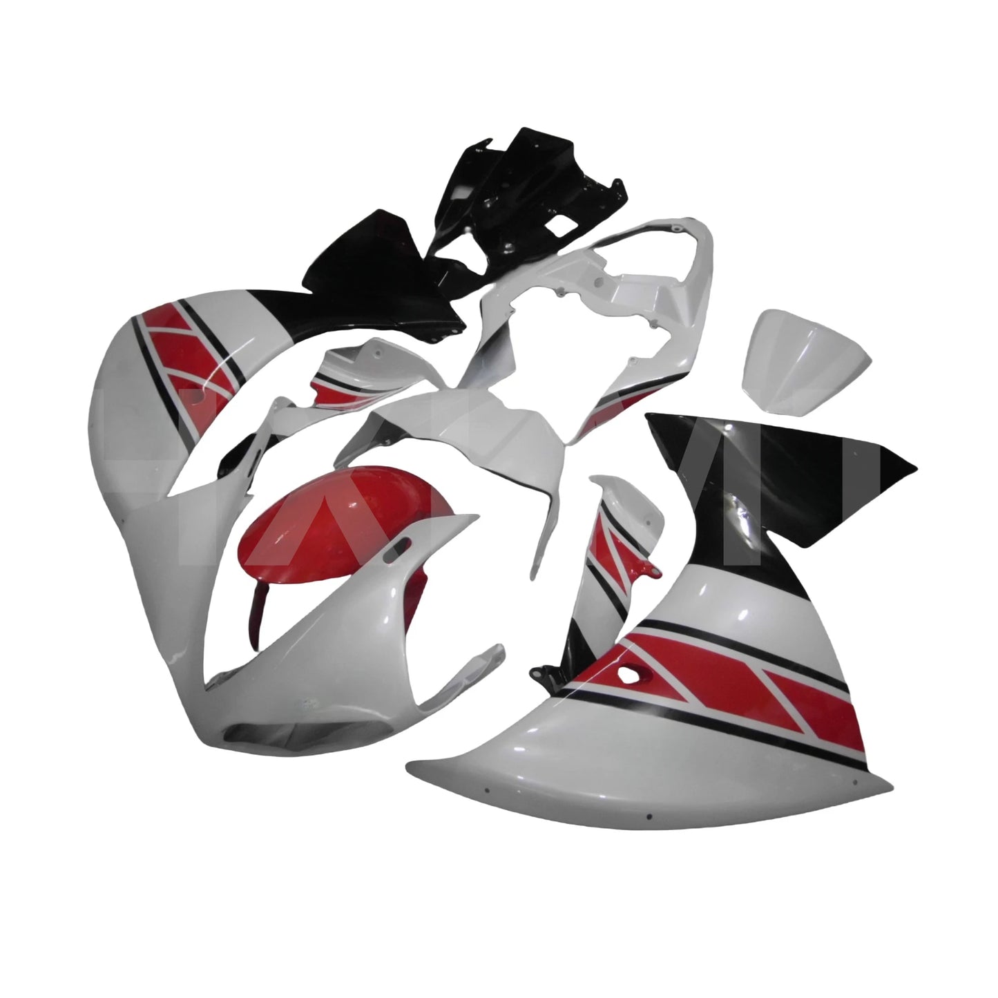 High Quality New ABS Whole Fairings Kit Fit for YAMAHA YZF - R1 2009 2010 2011 09 10 11 Bodywork set White fits HXLMOTOR