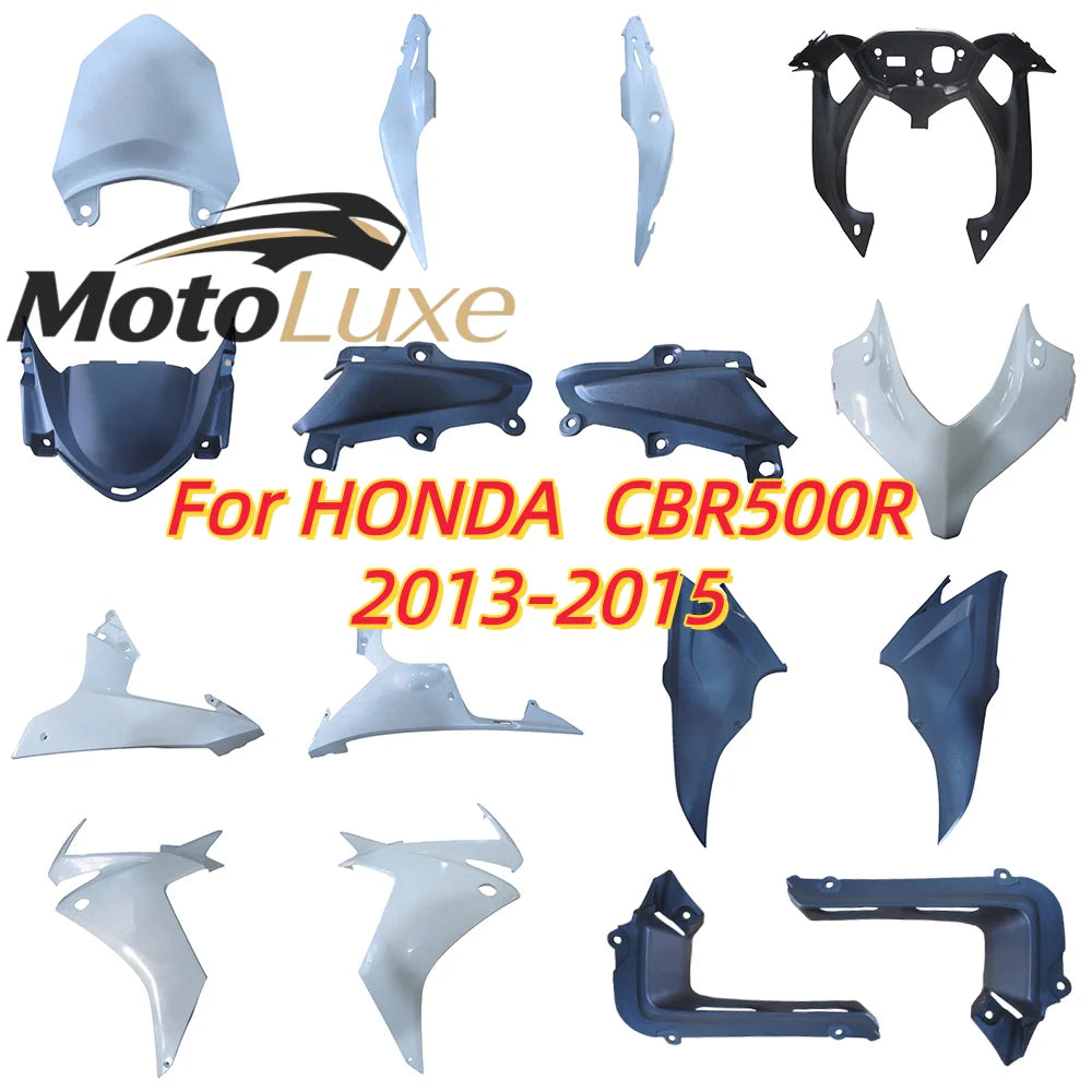 for HXLMotor For Honda CBR500R CBR 500R 500 Motorcycle Rear Pillion Seat Cowl Fairing Cover Passenger Seat Pillion Cowl