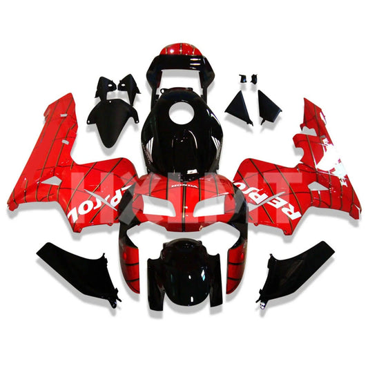 For HONDA CBR600 RR CBR600RR CBR 600RR 2003 2004 Motorcycle Fairing Set Body Kit Plastic Accessories Injection Bodywork HXLMOTOR