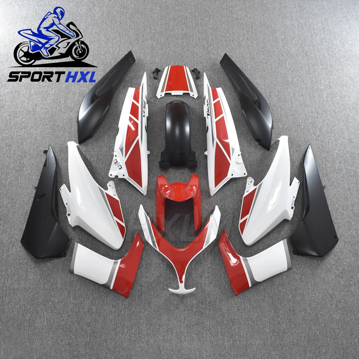Pour for TMAX 500 2008-2011 Full Body Fairings Kit fyear 2008 2009 2010 2011 ABS Injection Molded Scooter Panels 08 09 10 11