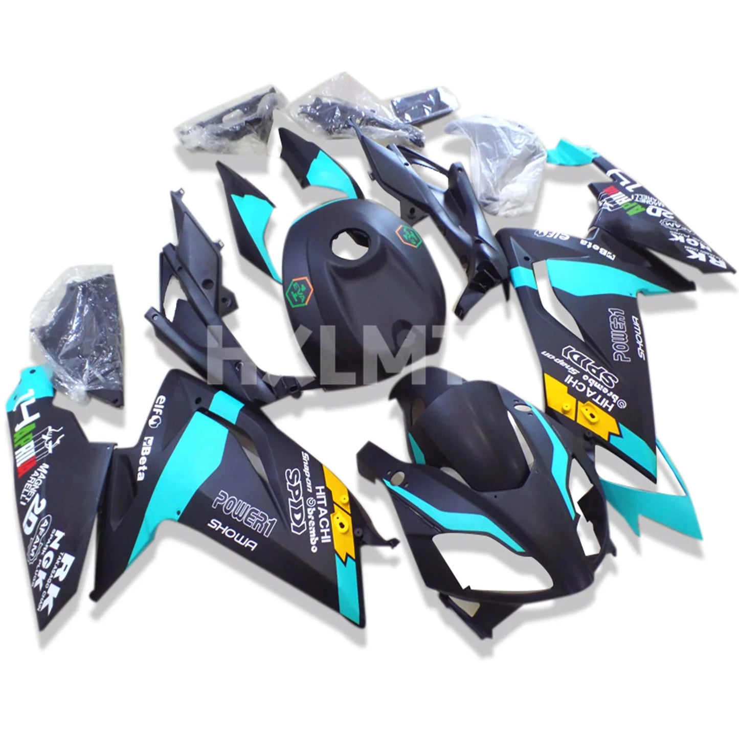 New Motorcycle Fairings Kit For Apriliya RS125 2006 2007 2008 2009 2010 2011 Bodywork Set ABS Injection Cover Fit RS 125 Parts HXLMOTOR