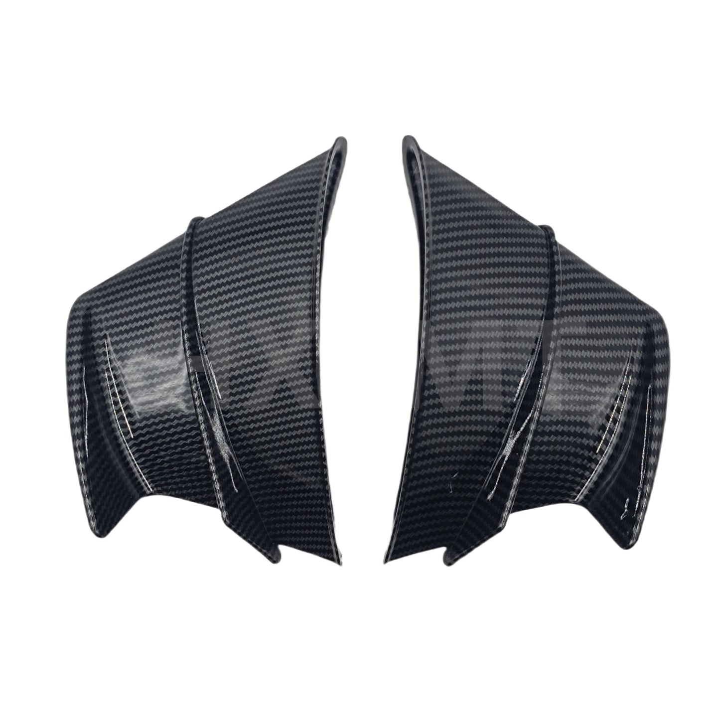 Carbon Look Motorcycle Fairing Winglets Air Deflector Fit For DUCATI Panigale V4S V4R V4 2018 2019 2020 2021 HXLMOTOR