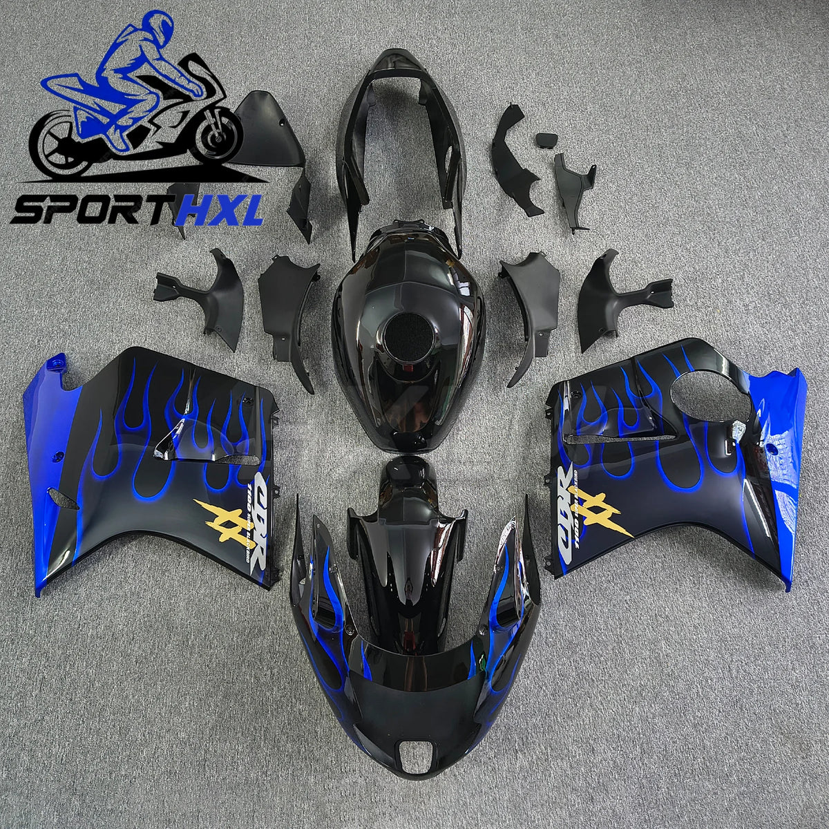 For Honda CBR1100XX 97 98-07 Bodywork fairing kit Full fairing kit Fairing kit Bodywork fairing Customized ABS Injection