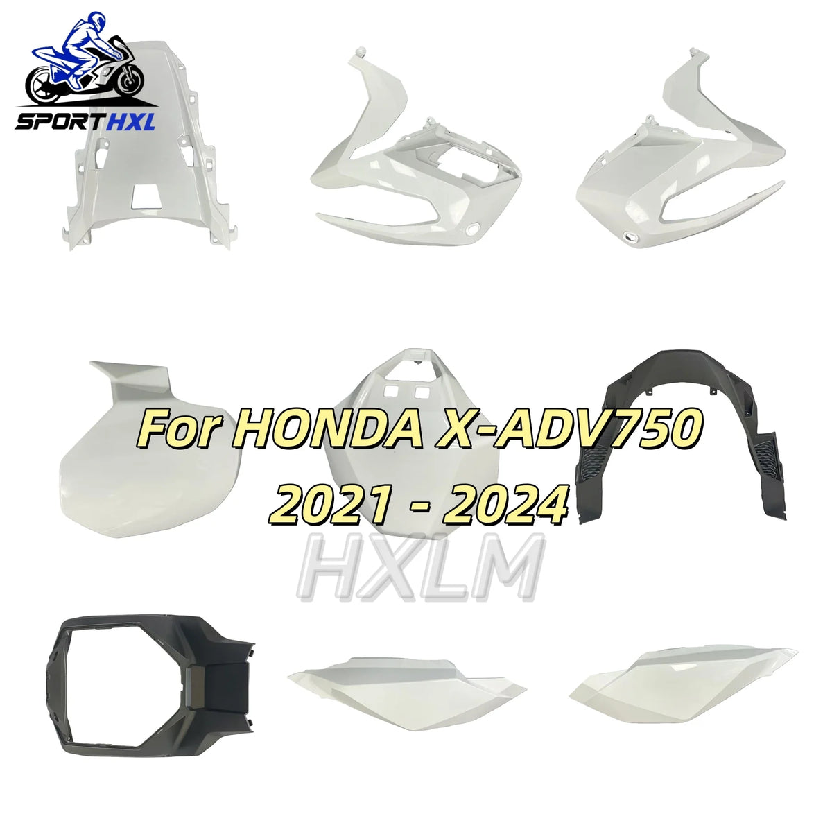 Motorcycle Lower Belly Pan Side Cover Frame Side Panel Bodywork Injection Fairing Fit For Honda X-ADV750 2021-2023 2024