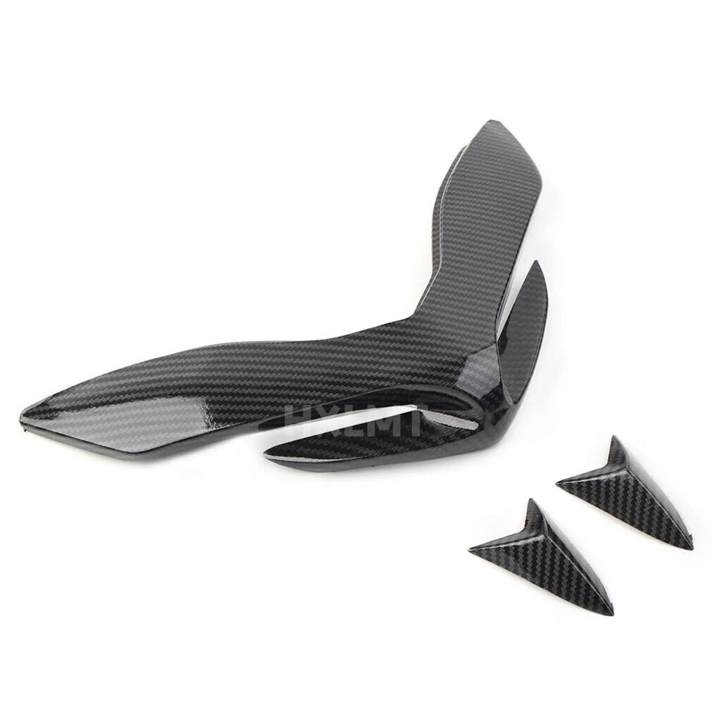 For KAWASAKI Z900 Z 900 z900 2017 2018 2019 Front Fairing Aerodynamic Winglets Front Beak Nose Cone Extension Cover Extender HXLMOTOR