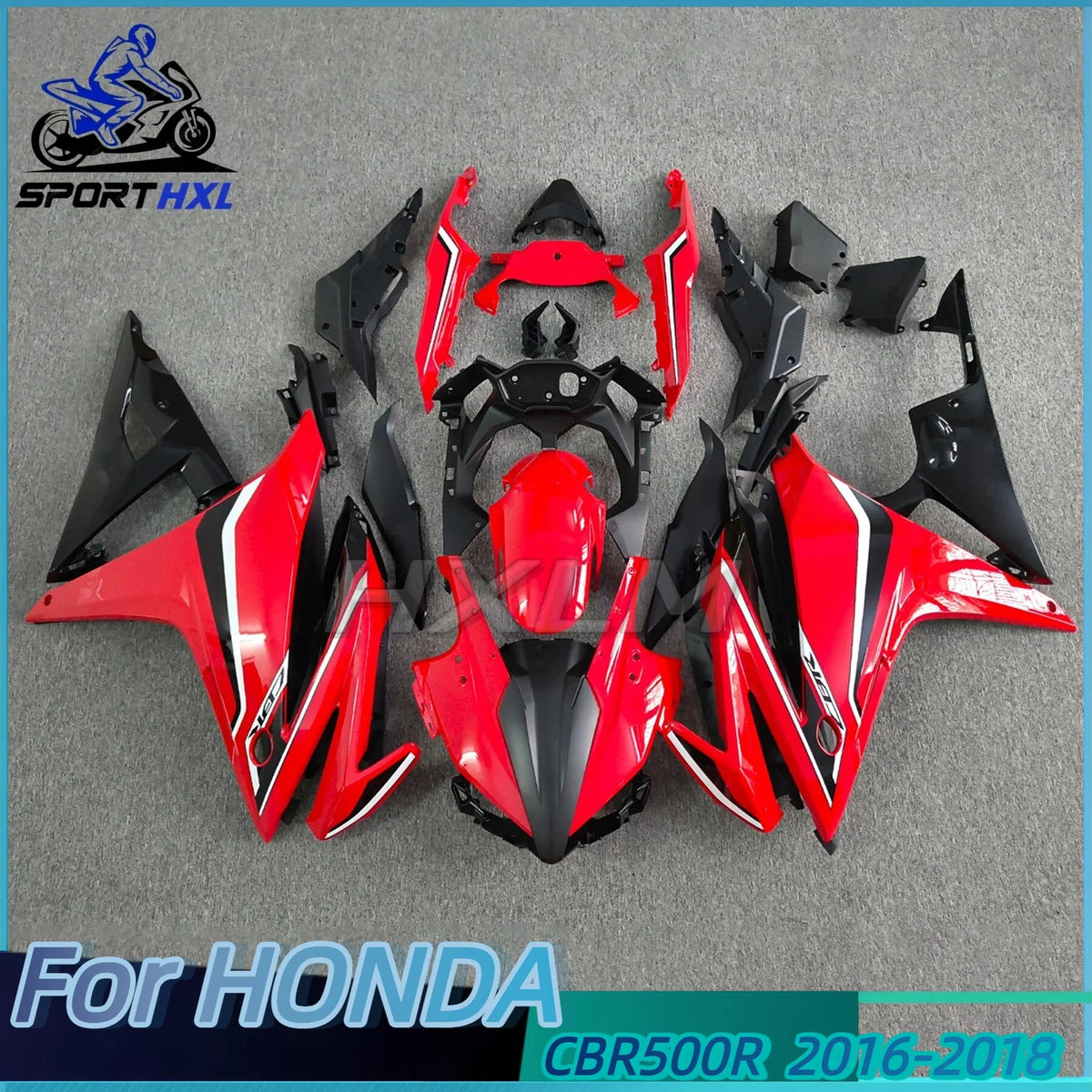 Motorcycle Full Body Fairing Kit For Honda CBR500R 2016 2017 2018 Full Fairings CBR500RR CBR 500R CBR500 R 2016 - 2018 Bodywork