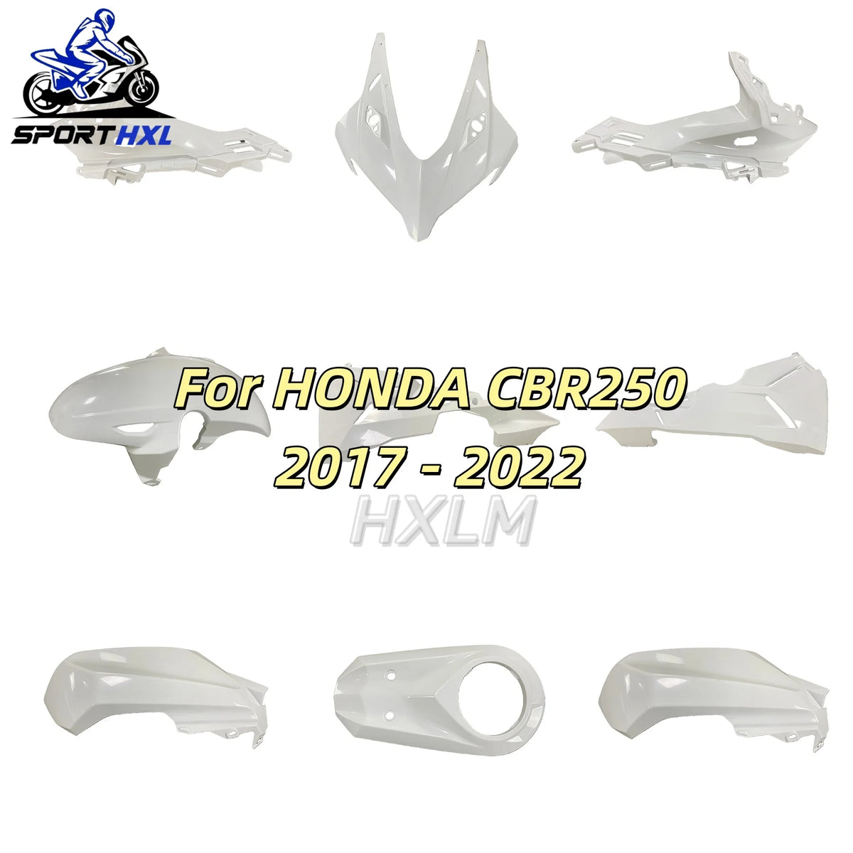 Unpainted Motorcycle Accessories Bodywork Fairing kit Fit For Honda CBR250RR CBR250 2017 2018 2019 2020 2021 2022