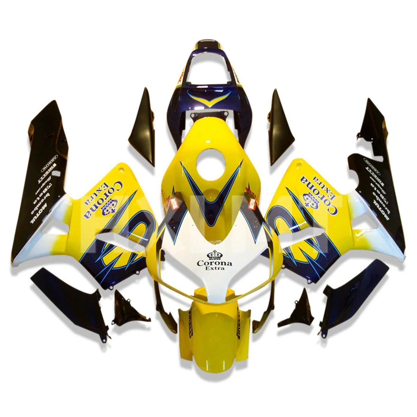 New ABS Whole Motorcycle Fairings Kits For HONDA CBR600 RR CBR600RR CBR 600RR 2003 2004 Injection Bodywork Accessories Black&Red HXLMOTOR