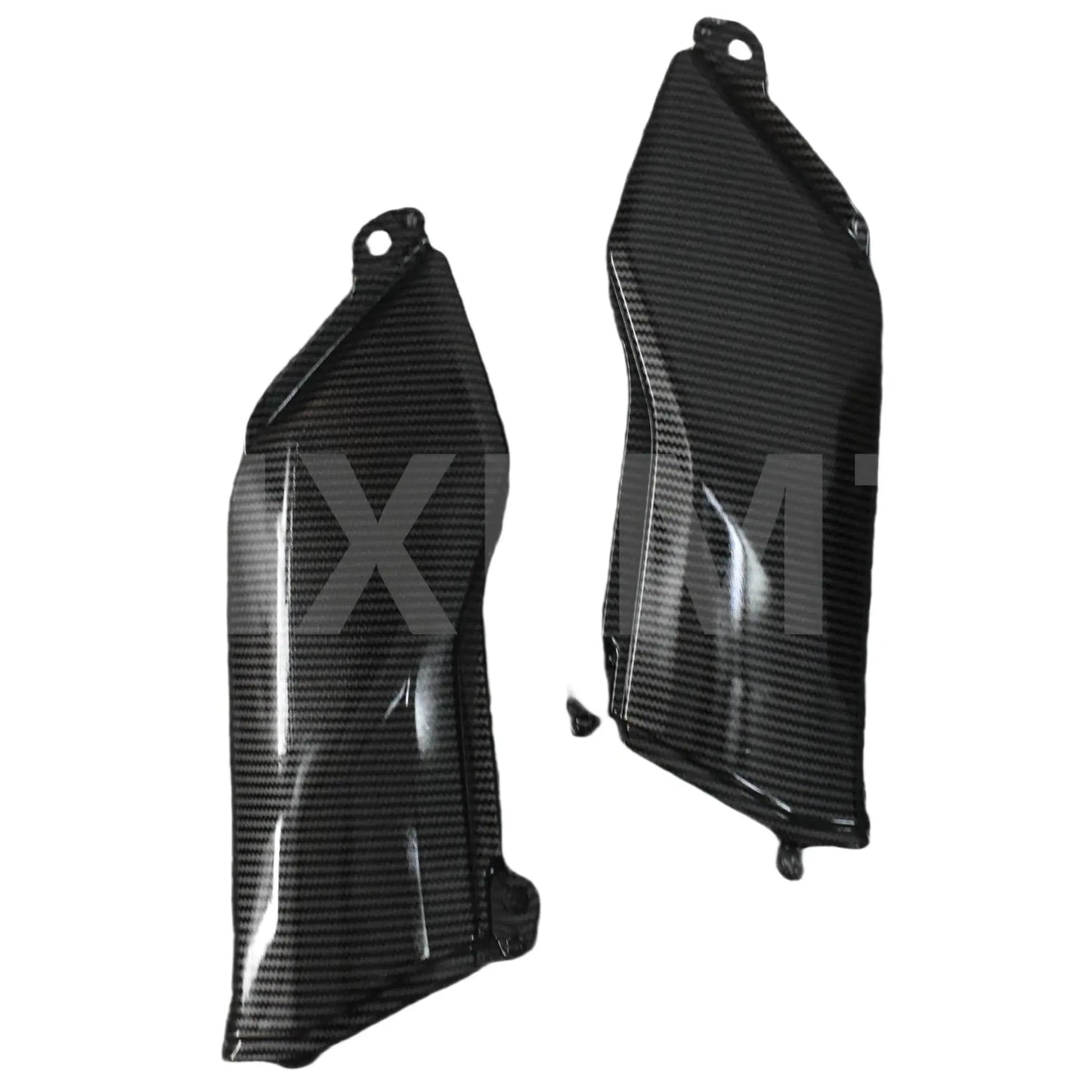Motorcycle Fuel Tank Lower Side Plate Fairing Is Applicable For KAWASAKI Z90017 18 19 20 21 23 22 Carbon Fiber Paint HXLMOTOR