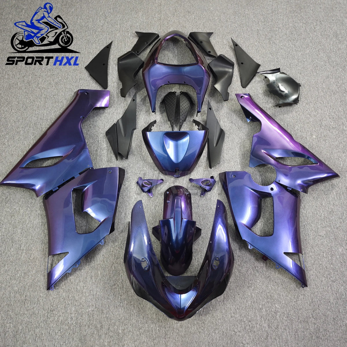 Fit The ABS Motorcycle full Fairing Kit Fit For KAWASAKI ZX-6R ZX6R 636 2005 2006 05 06 Custom Fairings Kits Bodywork Shell set