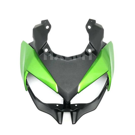 Headlight Fairing Upper Nose Hood Shroud Cover Front Turn Signal Bracket Headlight Lower Panel For Kawasaki Z650 2020 2021 2022 HXLMOTOR