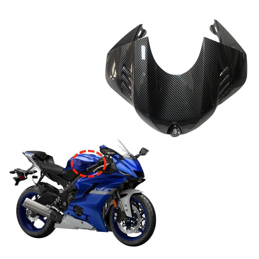 Gas Tank Front Cover Fairing For Yamaha R6 2017-2020 Carbon Fiber Gas Tank Front Cover Panel Fairing For Yamaha R6 2017-2020 HXLMOTOR