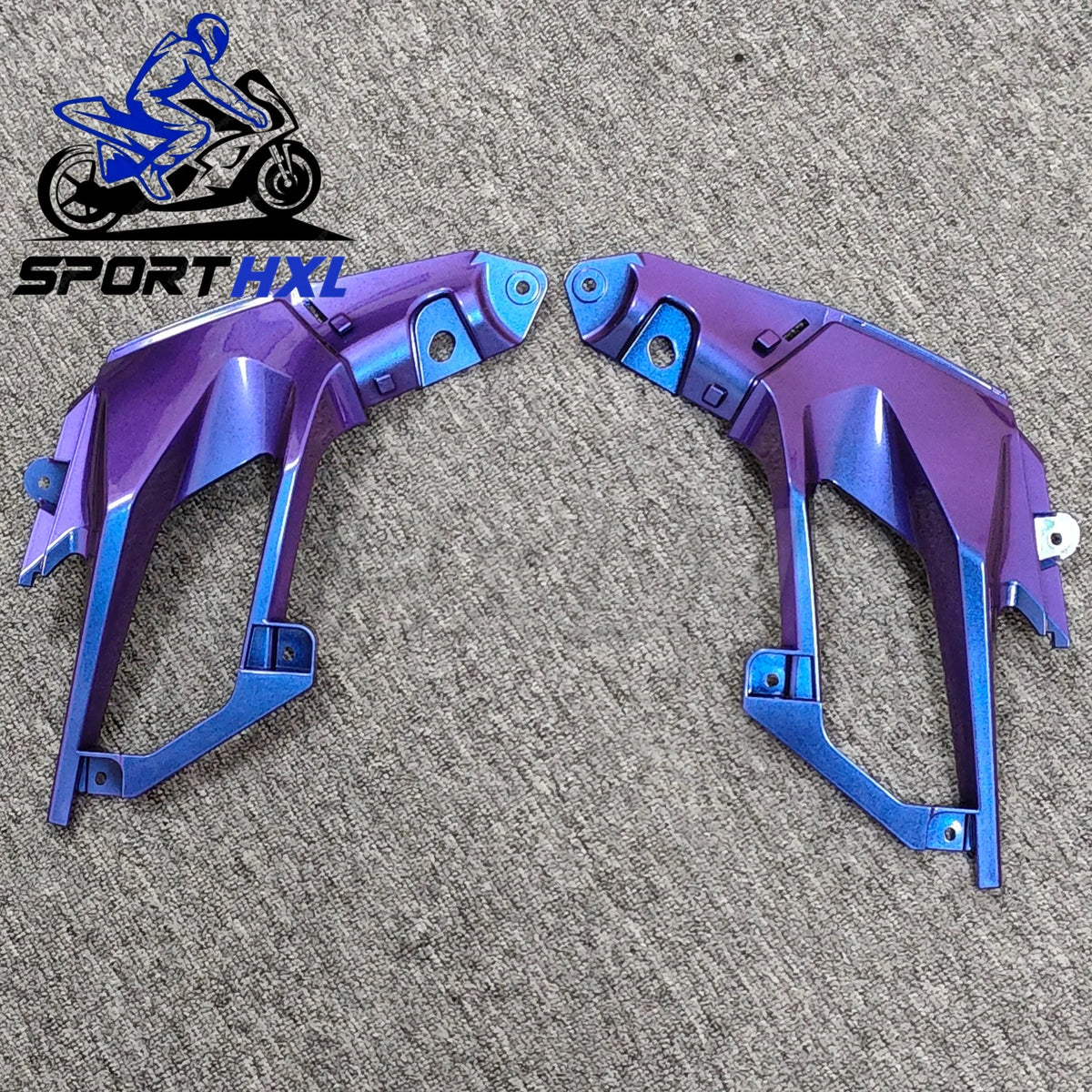 Tank Side Panel Kit Fit For Kawasaki Ninja400 2018-2019-2023-2022-2021-20 Tank Side Fuel Tank Side Tank Side Cover Colorful Set