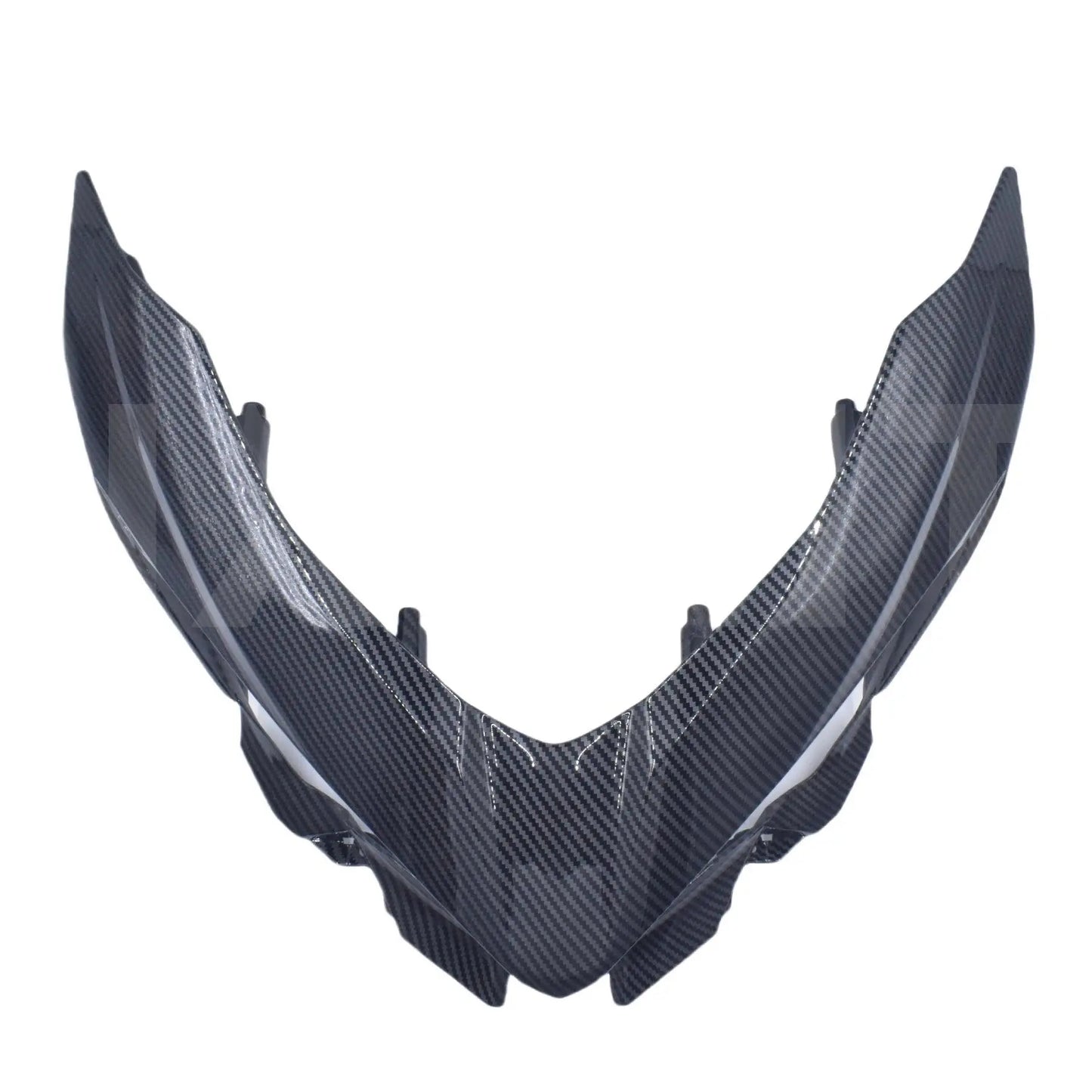 Front Head Upper Nose Fairing Headlight Deflector Plate Shroud Cover Cowling For Ninja400 NINJA250 2018 2019 2020 2021 2022 2023 HXLMOTOR