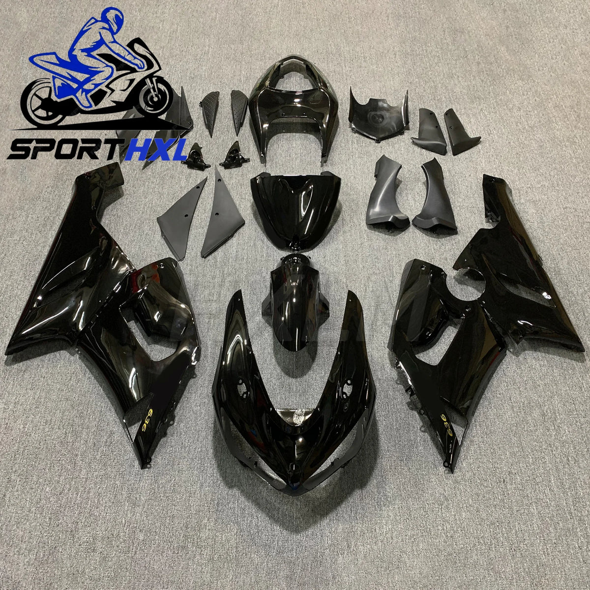 For Kawasaki ZX6R 636 05-06 Bodywork fairing Full fairing kit 2005 2006 Bodywork fairing kit Custom ABS Injection 2005-2006