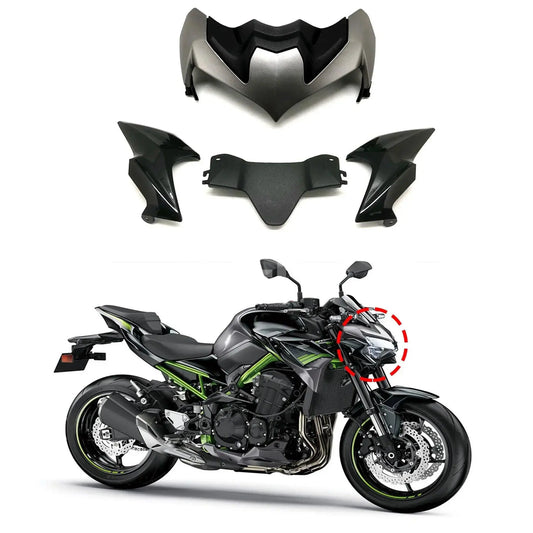 For KAWASAKI Z900 Front Nose Fairing Headlight Shroud Cover 2020 - 2022 Front Face Shell For Kawasaki Z 900 Headlight Fairing HXLMOTOR