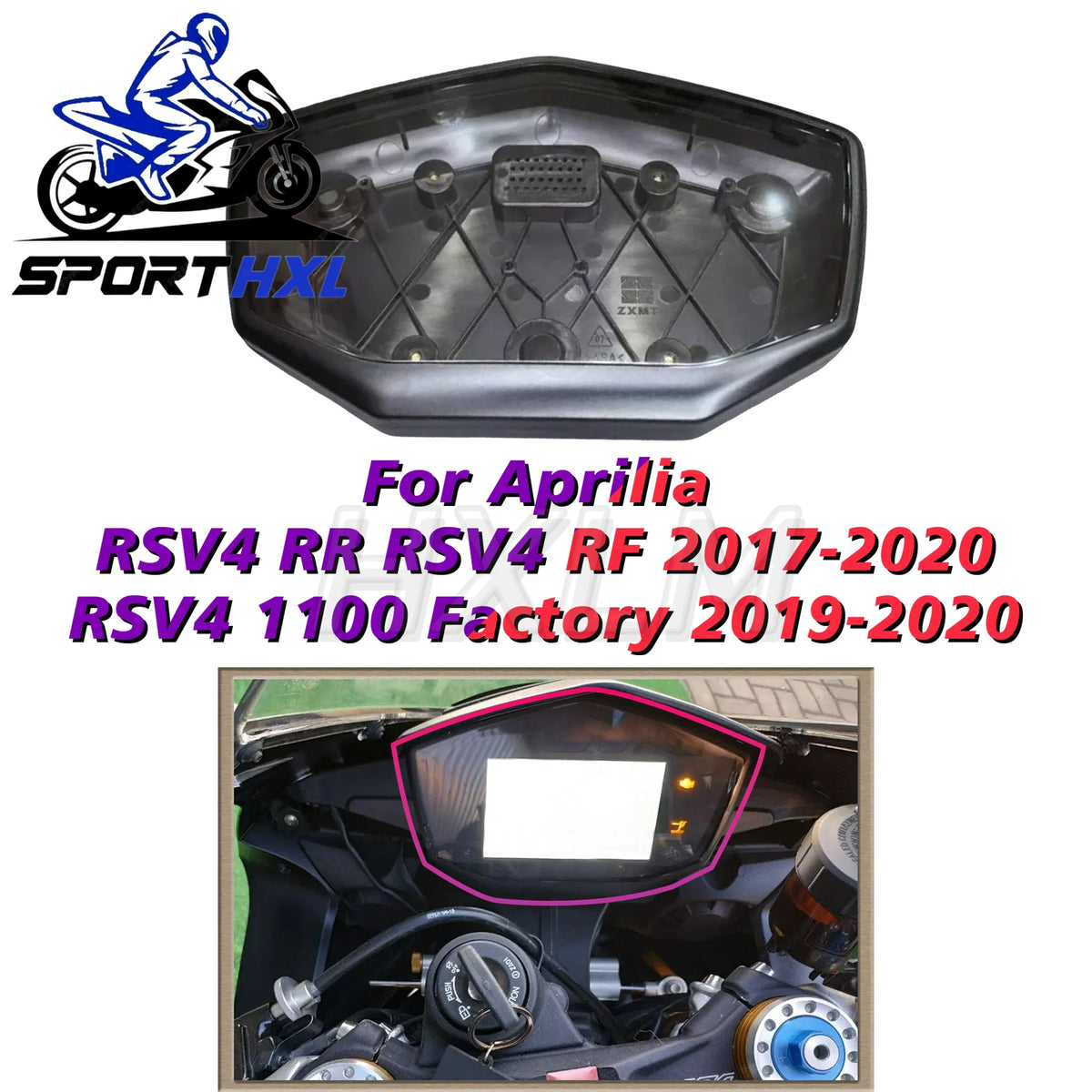 New Style Dashboard For APRILIA RSV4 RR/RF 2017-2018 2019-2020/RSV4 1100 Factory 2019-2020 Instrument Panel High Quality