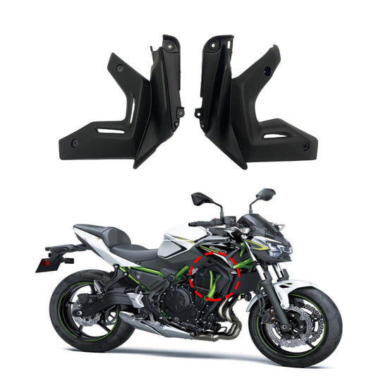 For Kawasaki Z650 2020 2021 2022 2023 Z 650 Motorcycle Accessories Radiator Side Shell Cover Cap Panel Protector Fairing Z-650 HXLMOTOR