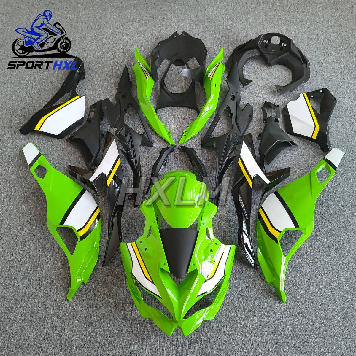 Fit For Kawasaki Ninja Zx25R Zx4R Zx4Rr 2021-2025 Carbon Fiber Paint Plastics Fairing Kit Injection Mold Bodywork Panel Kit