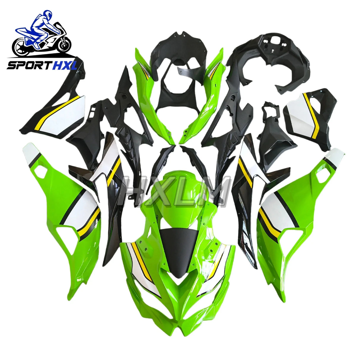 Fit for Kawasaki Ninja Zx25R Zx4R Zx4Rr 2021-2025 Carbon Fiber Paint Plastics Fairing Kit Injection Mold Bodywork Panel Kit