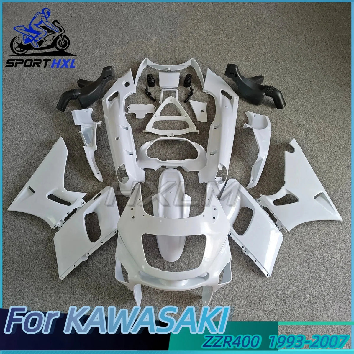 Motorcycle Fairing Kits For Kawasaki Ninja ZZR400 1993 1994 1995 2000 2007 ZZR600 ZX-6E 93-07 Injection Unpainted Bodywork Set