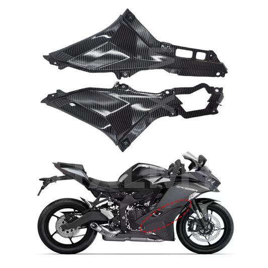 For KAWASAKI ZX25R ZX 25R 2020 2021 2022 2023 2024 ZX-25RR ZX25R ABS Plastic Modified Side Fairing Motorcycle Accessories HXLMOTOR