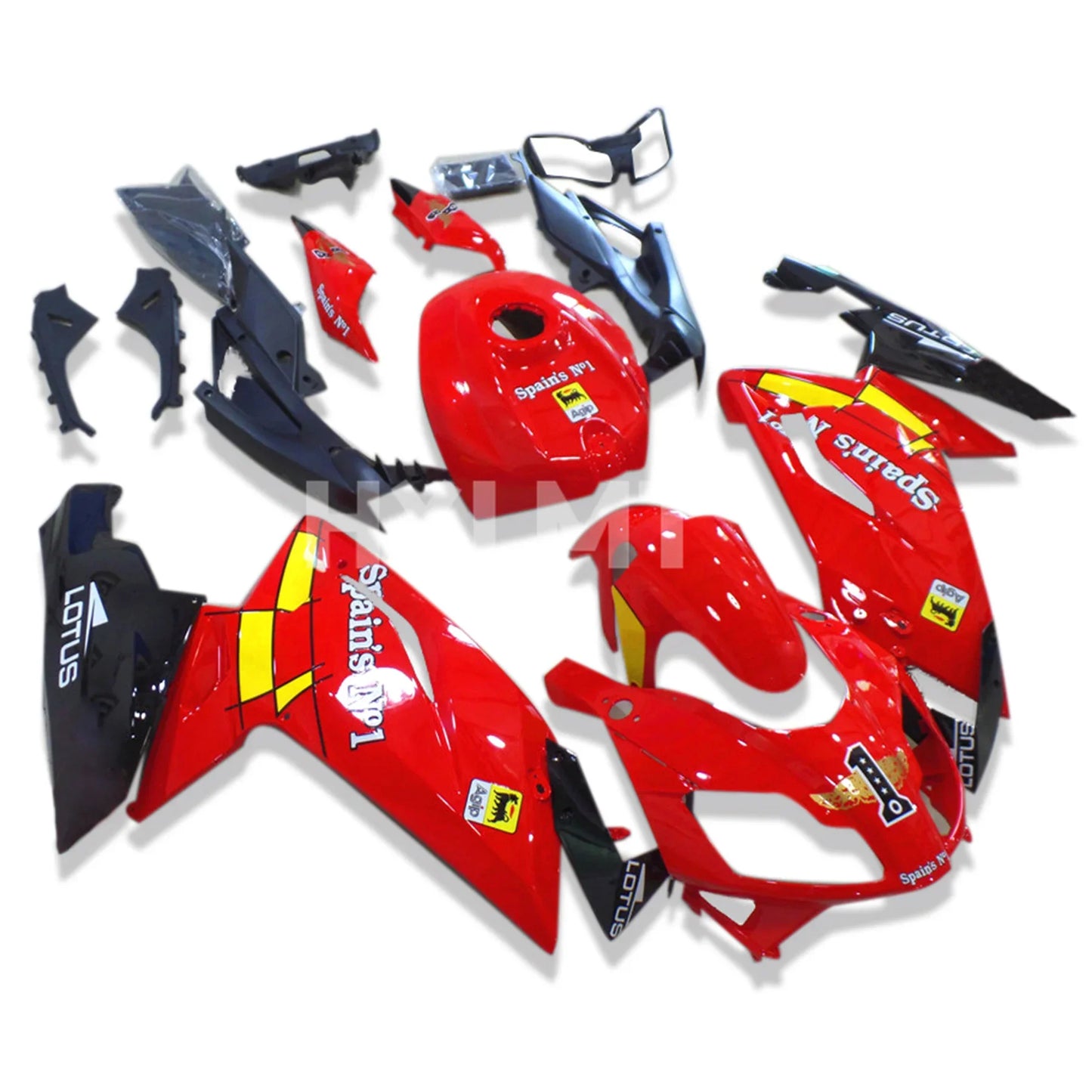 New Motorcycle Fairings Kit For Apriliya RS125 2006 2007 2008 2009 2010 2011 Bodywork Set ABS Injection Cover Fit RS 125 Parts HXLMOTOR