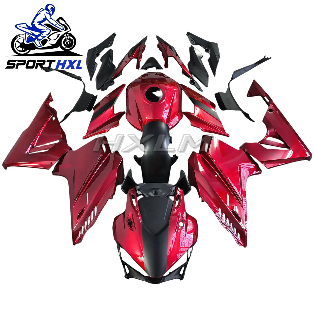 Motorcycle Full Fairing Kit Custom Painted For Honda CBR500R 2024-2025 ABS Injection Molded Bodywork Cowl Panel Set