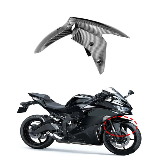 For KAWASAKI ZX25R ZX 25R Motorcycle Fairing Front Fender Splash Mud Dust Mudguard Tire Hugger Cover 2020 2021 Accessories HXLMOTOR